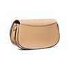 Michael Kors MK Mila Chain Strap Design Solid Color Leather Shoulder Bag Women Shoulder Bag Camel 30F3GIMM1L-222