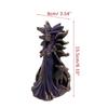 Unique Greek Goddess Statue Modern Art Resin Ornaments Delicate Witch Hound Sculpture  Desktop