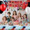 35pcs Cartoon Party Decorations, Cartoon Birthday Decorations Set-Cartoon Banner Ballons Tablecloth etc Cartoon Theme Party Decorations for Girls