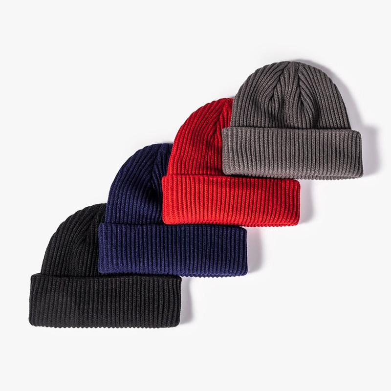 Knitted Winter Hat For Men With Windproof Warmth For Outdoor Activities