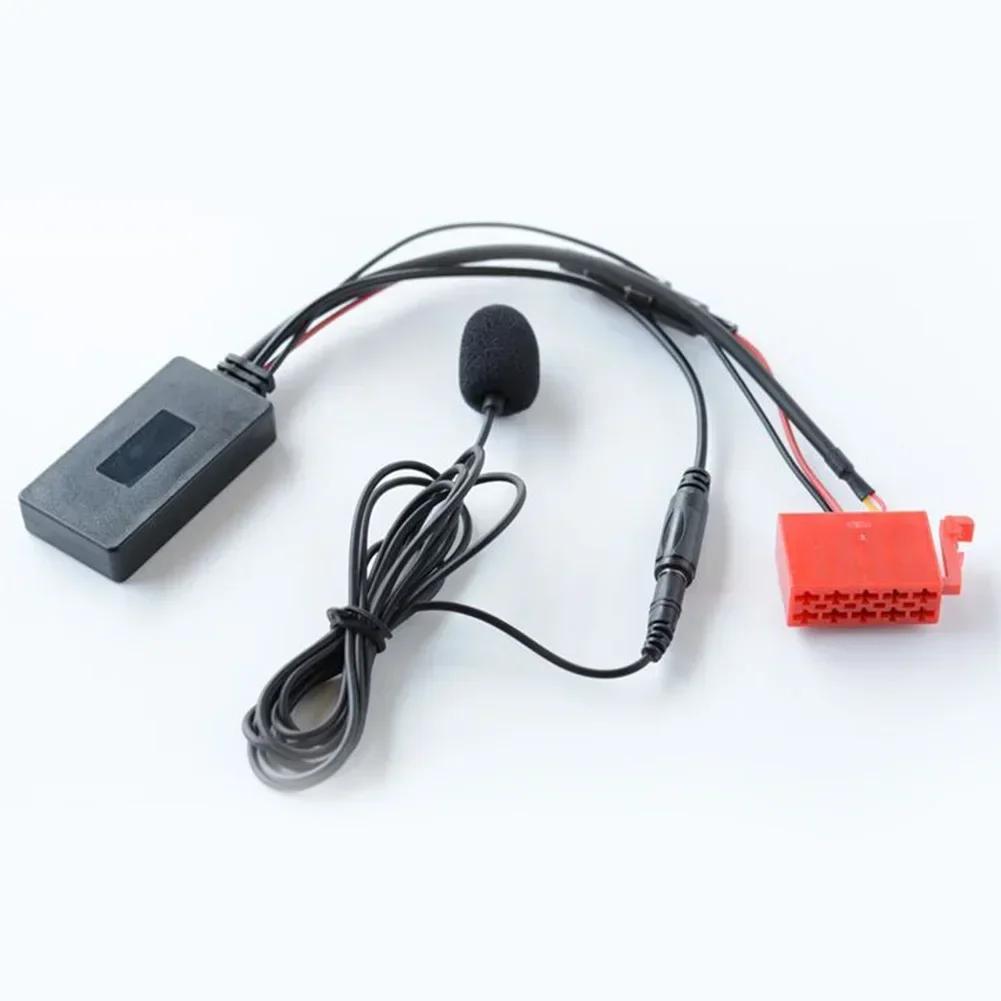 Car Wireless  Adapter Music AUX Receiver-Module With Mic For Mercedes-Benz W124 W140 W202 W210 R129 BE2210 BE1650 5-12V