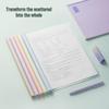 Deli A4 PP Rotating Drawbar File Folder