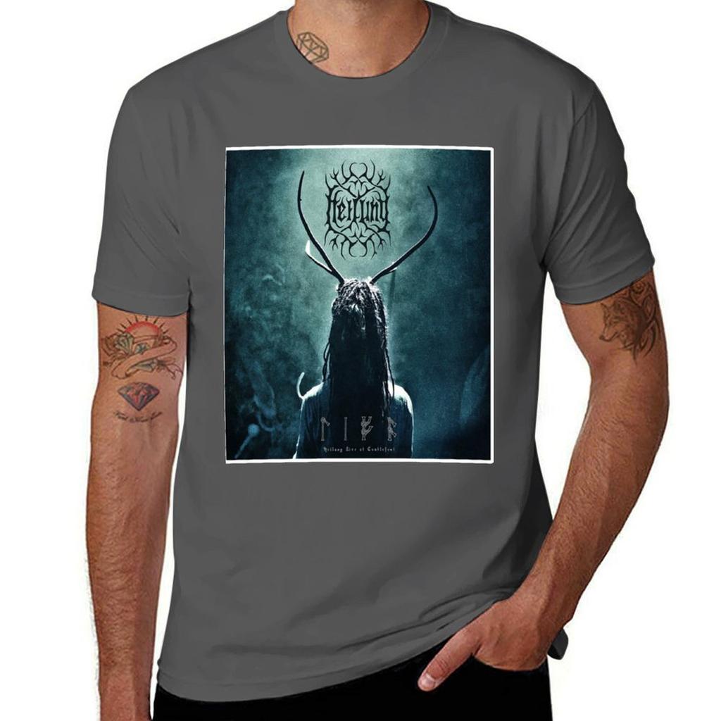 T-shirt Heilung T-shirt a maniche corte per festival