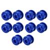 10Pcs Aluminum Alloy Single Chainring Bolts Single Speed Bicycle Chainring Bolts  Bike Components