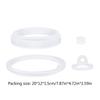 Set of 3/4pcs Water Bottle Silicone Sealing Gaskets Replacement Accessories for Drinking Cup Cup Lid Rings