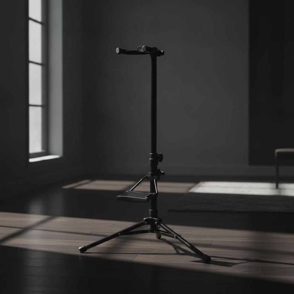 Electric Wind Instrument Stand HeightAdjustable Digital Foldable Aerophone