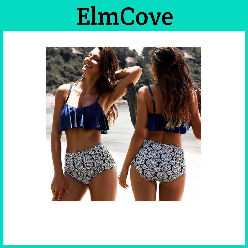 Zahmetsiz Stil İçin Push-up Pedli Sütyenli Premium Kalite Kadın Bandaj Bikini Seti