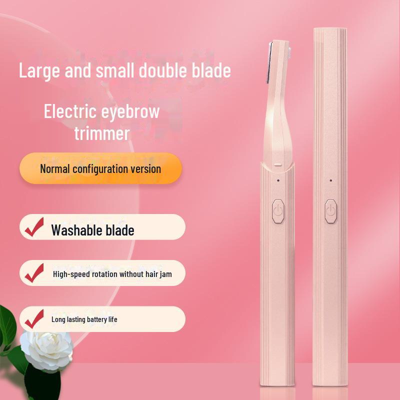 Wiederaufladbarer elektrischer Augenbrauentrimmer für Männer und Frauen – sicher und effizient