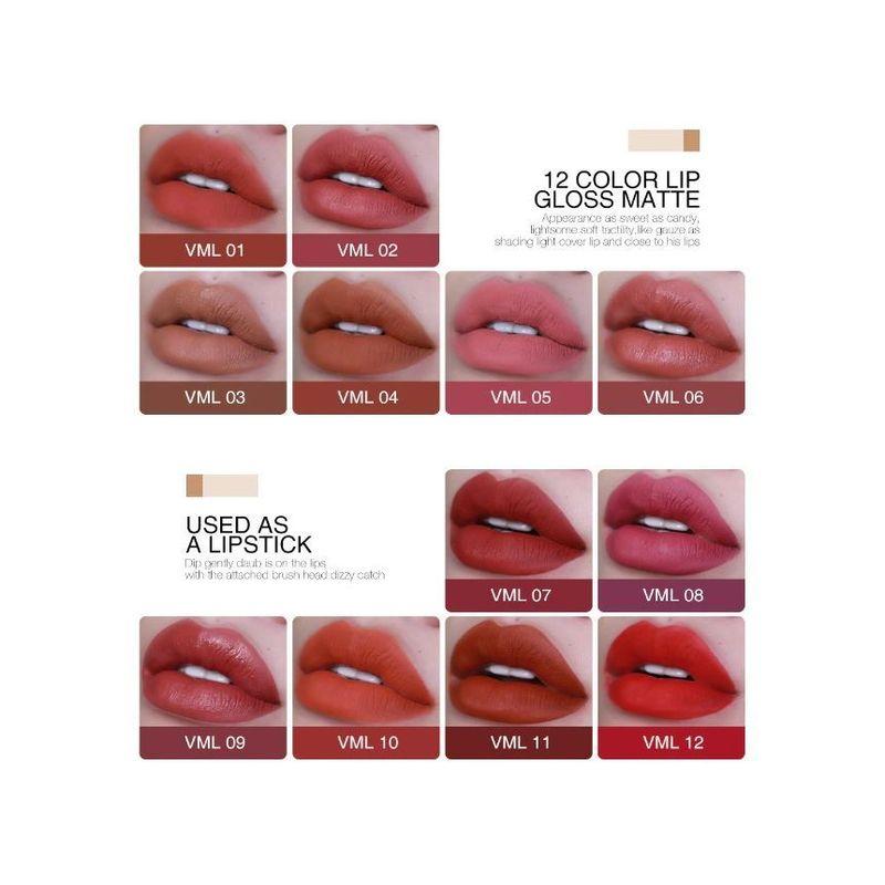 O.TWO.O - Matte Velvet Lip Gloss - 4 COLORS