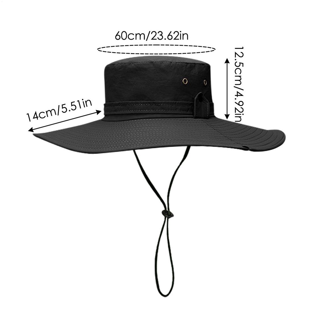 Sun Hat Foldable Caps Bucket Sun Protection Foldable Hat Cooling Breathable For Fishing Running Outdoor Activities