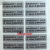 Tamper-Proof Anti-Theft Waterproof Warranty Stickers - 40 Mark-Leaving Labels per Sheet