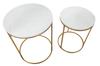 Table Simply Marble Couple Ø 52X63-42X53