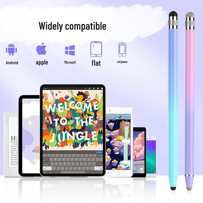 Universeller kapazitiver Dual-Head-Verlaufsstift für iPad, Mobiltelefone, Tablets - Apple, Huawei kompatibel