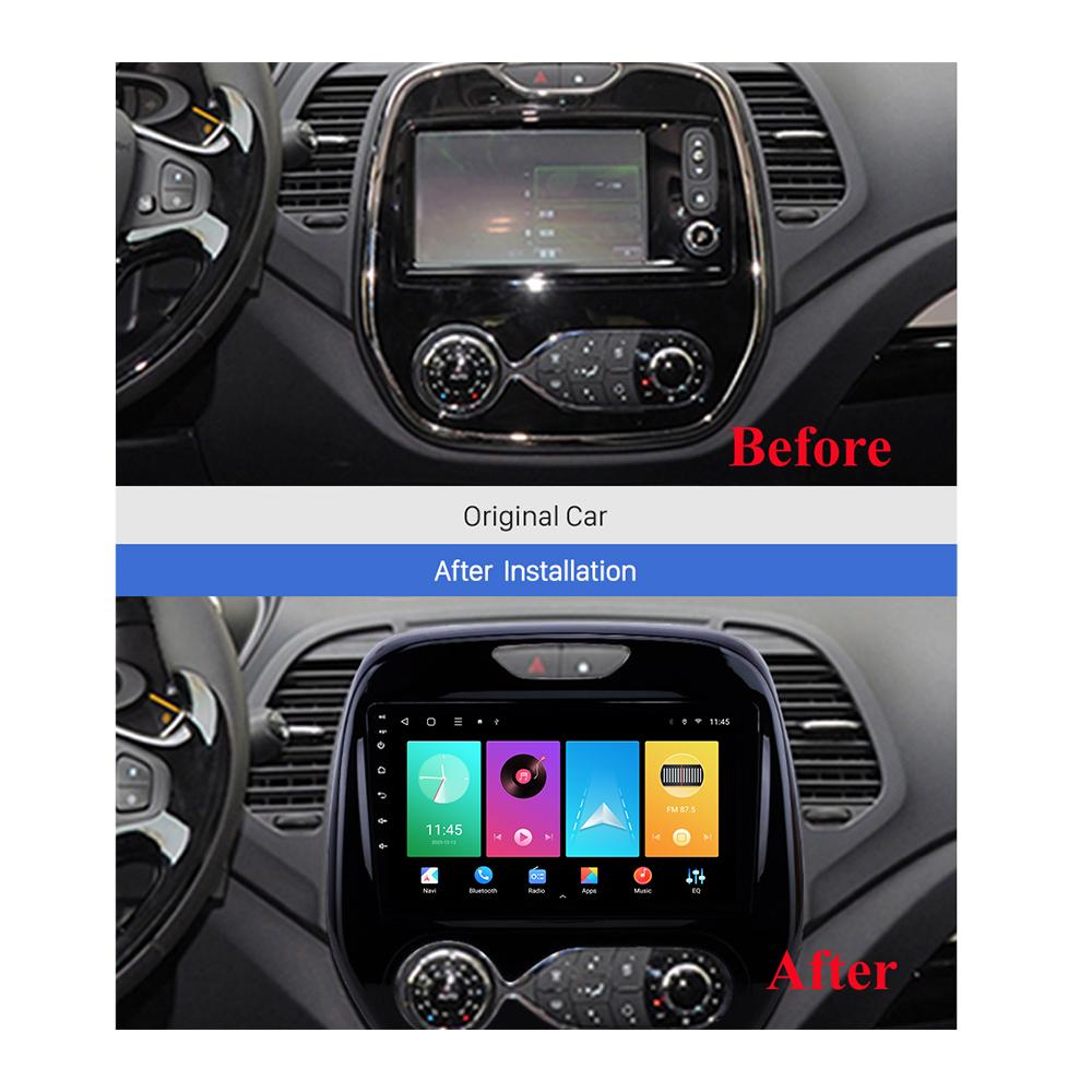 Android Carplay Car Radio For Renault Captur Clio 2011-2018 Multimedia Player Head Unit Stereo GPS Navigation BT WIFI 2+32GB