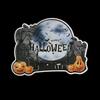 Creative Halloween Theme Spooky Ghost Paper Door Hanging Sign Front Door Porch Window Indoor Outdoor Party Scene Decor