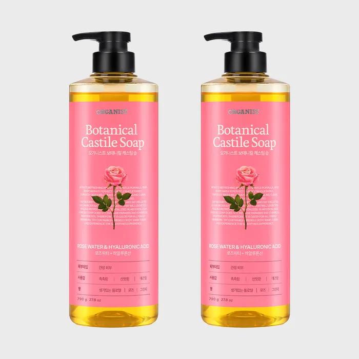 On the Body_On the Body Botanical Castile Soap Body Wash 790g Rosewater X 2