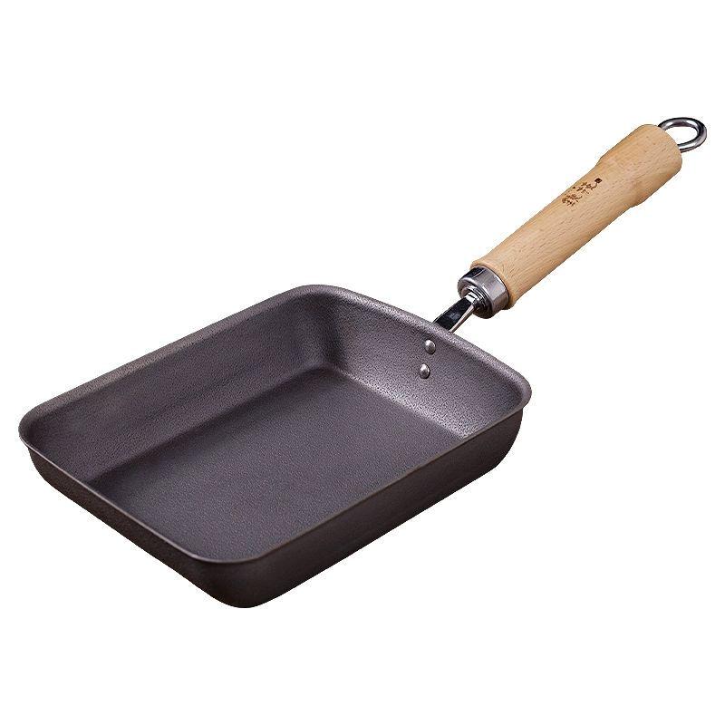 Tetsugi Japanese Iron Tamagoyaki Frying Pan