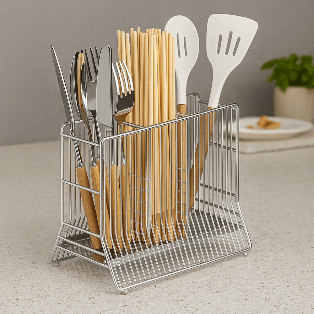 Large Capacity Cutlery Drying Basket Moisture-proof Chopstick Drying Rack  Countertop