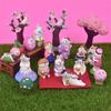 1pc Japan Cherry Blossom Festival Japan Decoration Figurines Resin Craft Home Decor Desk Accessories Scene Decoration Gifts