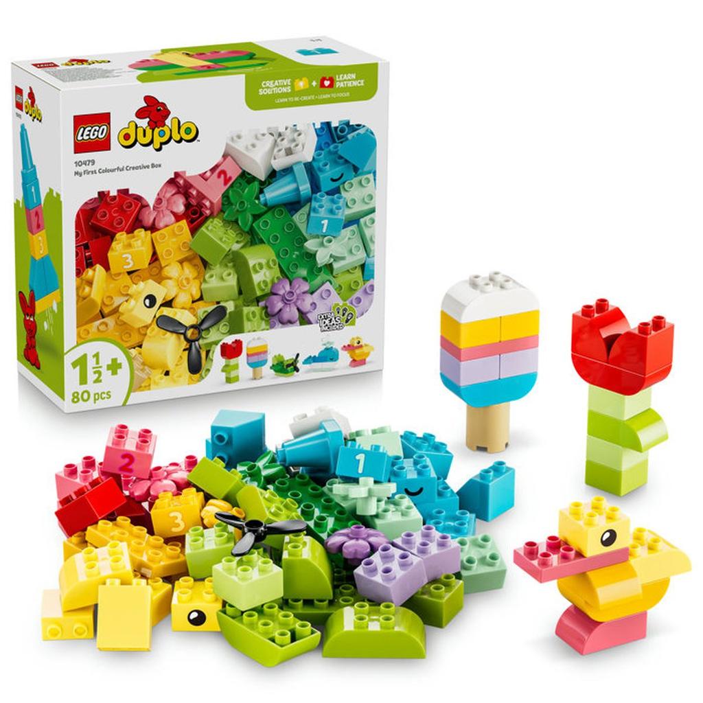 LEGO DUPLO Classic 10479 Boîte Créative Colorée - Jeu Éducatif 18 mois - Motricité Fine