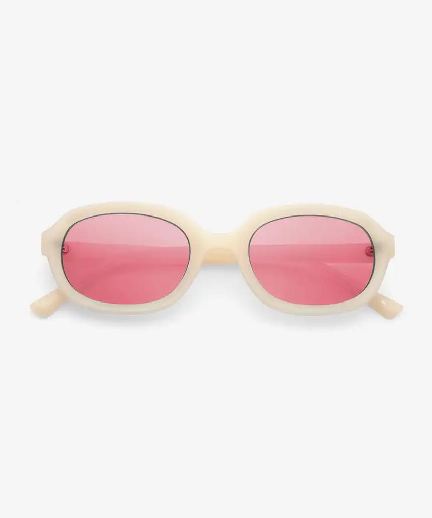Seutailwokeu Red Tint Oval Style Work Tr90-16 C9_Red Style Work Sunglasses
