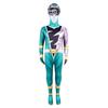 Mighty Morphin Power Rangers Costume Cosplay Dress Party Jumpsuit Superhero