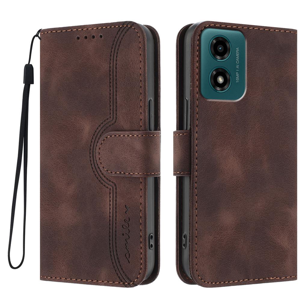 For Motorola Moto G04s 4G/Motorola Moto G04 4G/Motorola Moto G24 5G/Motorola Moto G24 4G/Motorola Moto E14 4G Leather Case