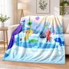 Pikmin Flannel Throw Blanket Soft Warm Cozy For Sofa Bed Indoor Home Bedroom Use