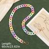 1PC Plastic Chain Female Mobile Phone Phone Case Acrylic Buckle Chain Macaron Color Lanyard Anti Loss And Anti Drop Multiple Sizes