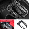 Car Front Water Cup Holder Gear Shift Decoration Cover for Ford Mustang 2015 2016 2017 2018 - 2025 AT LHD Interior Accessories