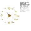 Rahmenlose Acryl 3D Wanduhr Modern Geräuschlos DIY Heim Büro Schlafzimmer Wohnzimmer Innen Digital Analog Uhr Dekoration
