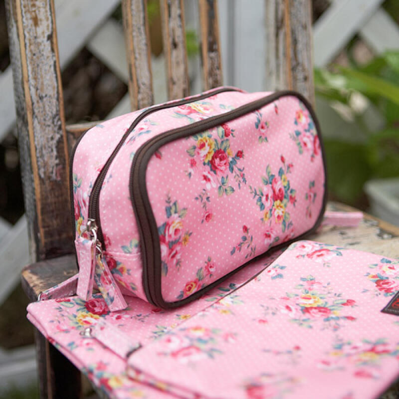 Flora Pink Zwei-Wege-Tasche