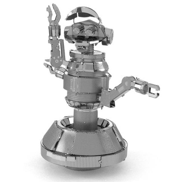 3D Metal Puzzle Set: Star Wars Series - Millennium Falcon, R2D2, TIE Fighter Assembly Model, Ideal Birthday Gift