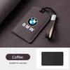 Leather Car Smart Remote Key Case Cover Shell For BMW Card NFC Card Pack New 5 Series New 3 Series x5 X7 Decoration Accessories BW2