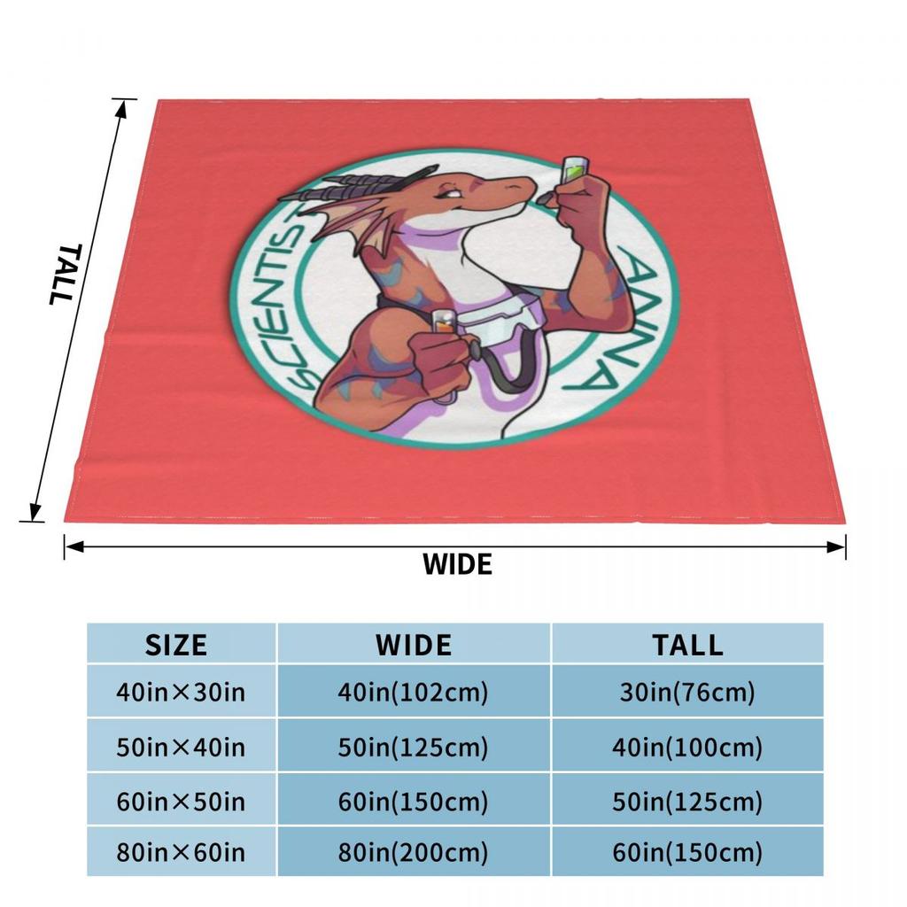 Scientist Anna From Angels With Scaly Wings Custom Gift An Ultra-Soft Micro Fleece Blanket