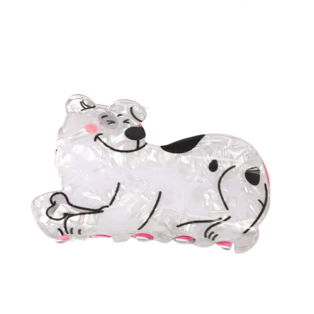 Korean Style Cat Hair Claw Dog Acrylic Animal Hair Clip Creative Animal Shark Clip  Female/Girls