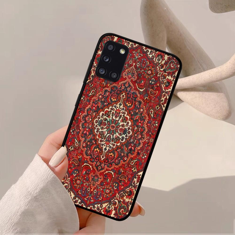 

Persian Carpet Floral Pattern Phone Case For Samsung A 10 11 12 13 20 21 22 30 31 32 40 51 52 53 70 71 72 73 91 13 Shell Samsung A02