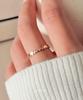 Judien 10K 14K 18K Hachu Heart Plain Ring