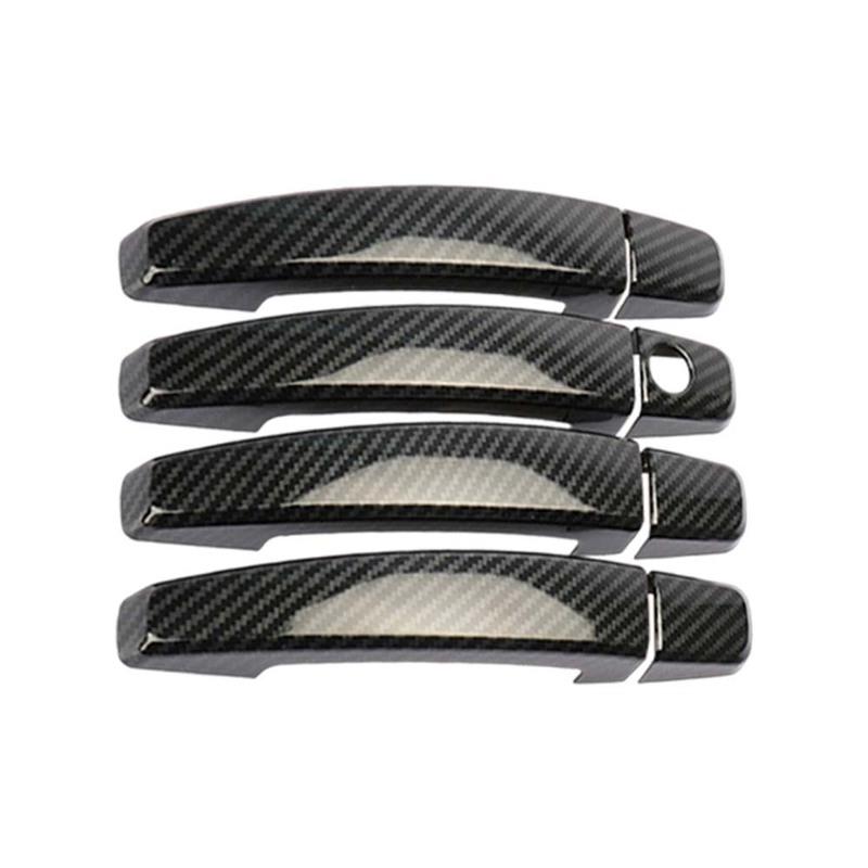 Cars Accessories Door Handle Cover For Chevrolet Cruze 2008-2013 Carbon Fiber Silver Car Styling Upgrade Modify A Car