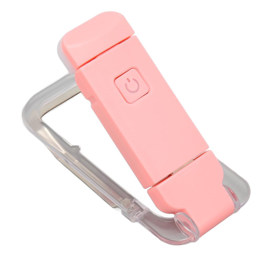 Clip-On-Leselicht 3 Farbtemperatur 9 Dimmmodi USB-Aufladung Starkes Kunststoff-Clip-On-Buchlicht für