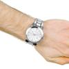 Burberry Orologio da uomo con cinturino in acciaio inossidabile a quadri grandi BU9350