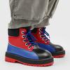 Stivali Martin high-top stivali americani alla moda stivali corti bianchi con suola spessa stivali a secchiello di nicchia originali