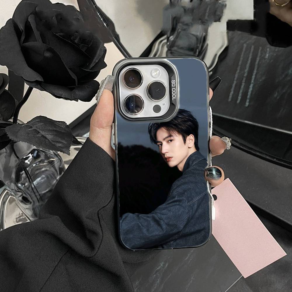 KOP Zhang Linghe Phone Case For iPhone17, 16,15,14,13,12 Pro Max Black Candy Matte Shockproof Cover