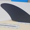 Surfboard Rear Fin Curved Nylon Fiberglass Cutout Base Board Accessory