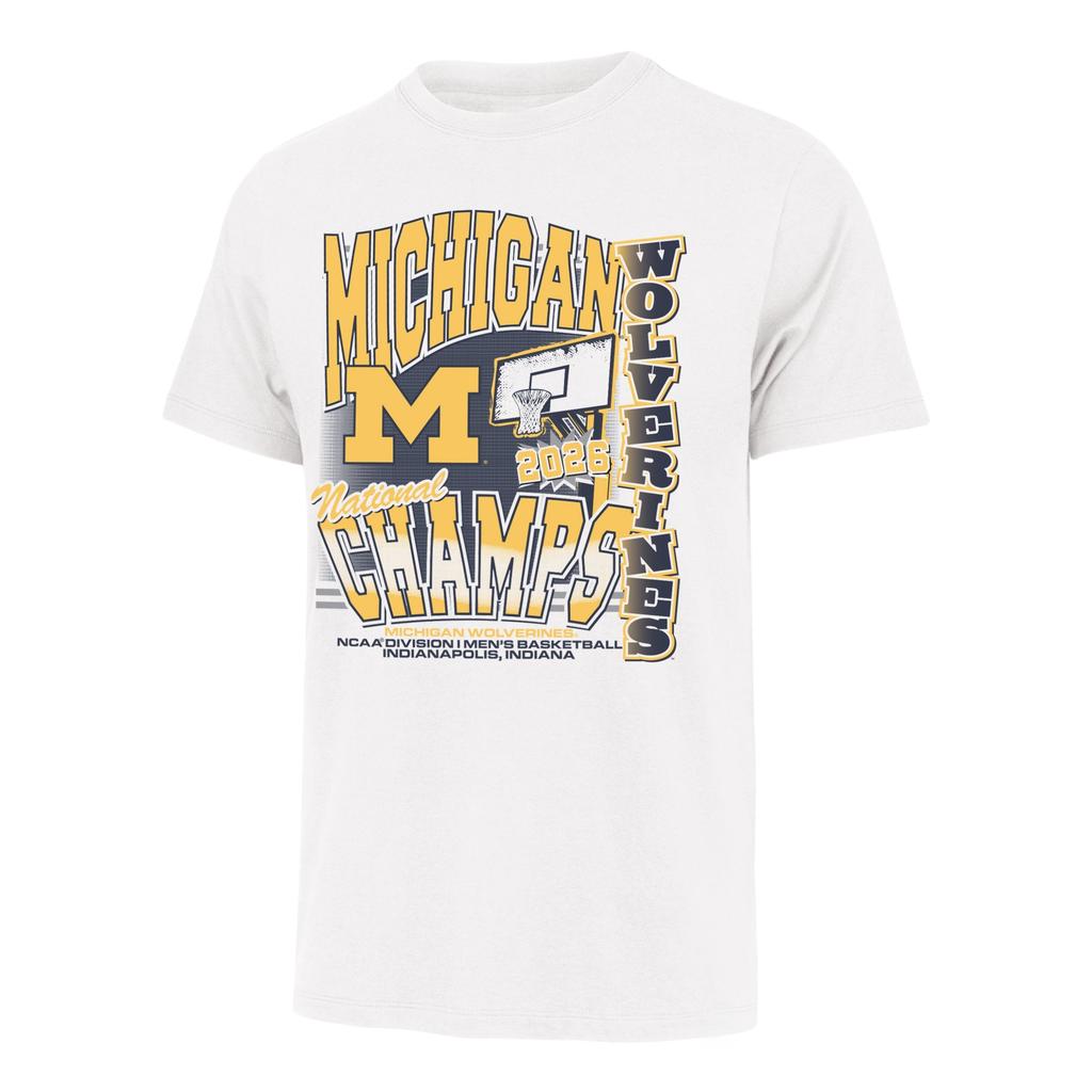 Michigan Wolverines Unisexs Basketball Team National Championship TShirt Summer Cotton Clothing Fashion Y2K Short Sleeved Tees