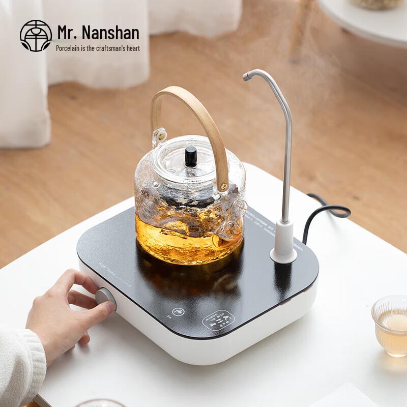 Nanshan Series Heat-Resistant Glass Teapot & Electric Ceramic Stove Set