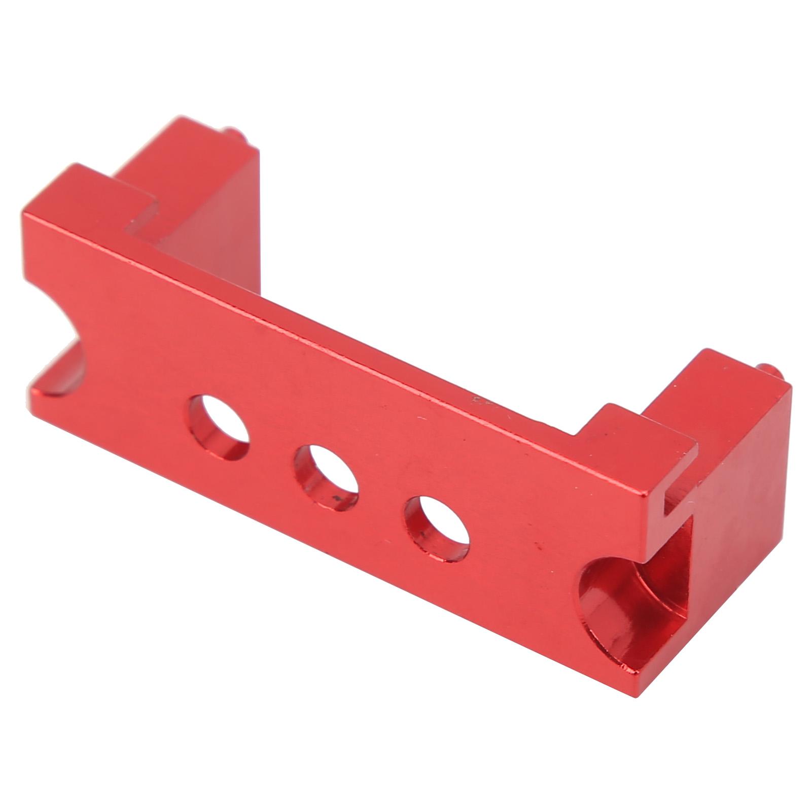 

1 шт. Кріплення сервоприводу RC Алюмінієвий сплав Сидіння рульової машинки для WLtoys 144001 114 RC Автомобіль Червоний