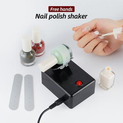 Agitador Eléctrico de Esmalte de Uñas Mezclador Agitador de Pigmento de Tinta para Tatuajes Esmalte de Uñas Pintura en Gel UV Líquido Botella Máquina Agitadora Anti-Aglomeración
