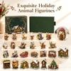2D Christmas Advent Calendar Forest Theme Day Holiday Countdown Surprise Box