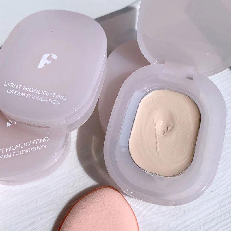 Smooth Hydrating Face Highlighter Cream Brighten Skin Tone Non Cakey Beauty Makeup